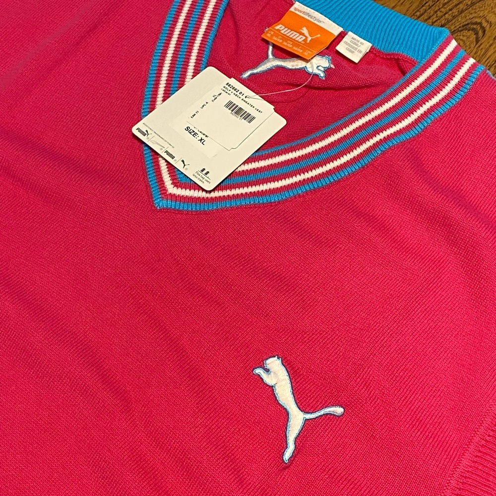 Puma Golf Pink Fusion Tour Issue Vest